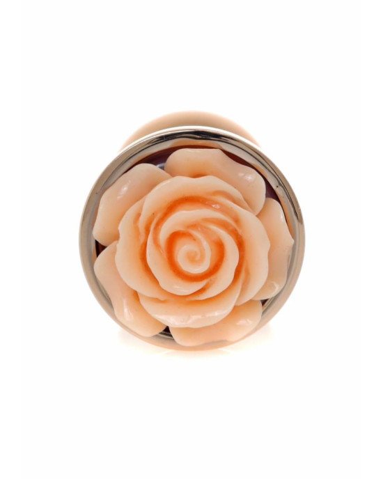 Анальна пробка - Jewellery Red Gold Plug Rose Peach Анальна пробка - Jewellery Red Gold Plug Rose Peach