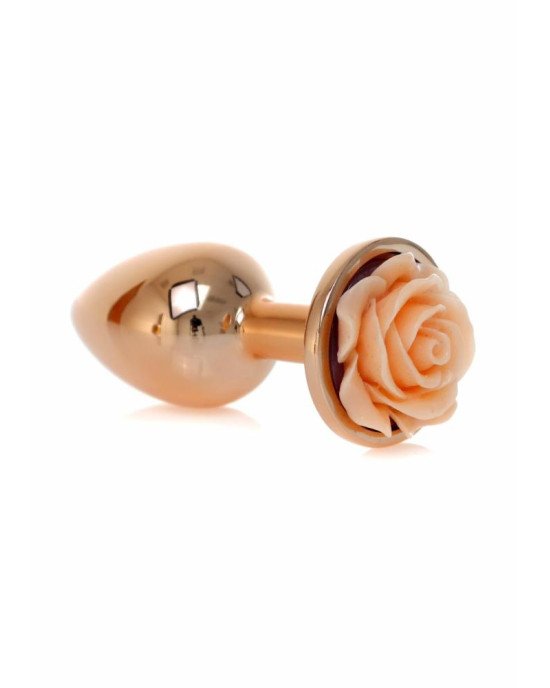 Анальна пробка - Jewellery Red Gold Plug Rose Peach Анальна пробка - Jewellery Red Gold Plug Rose Peach