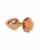 Анальна пробка - Jewellery Red Gold Plug Rose Peach Анальна пробка - Jewellery Red Gold Plug Rose Peach