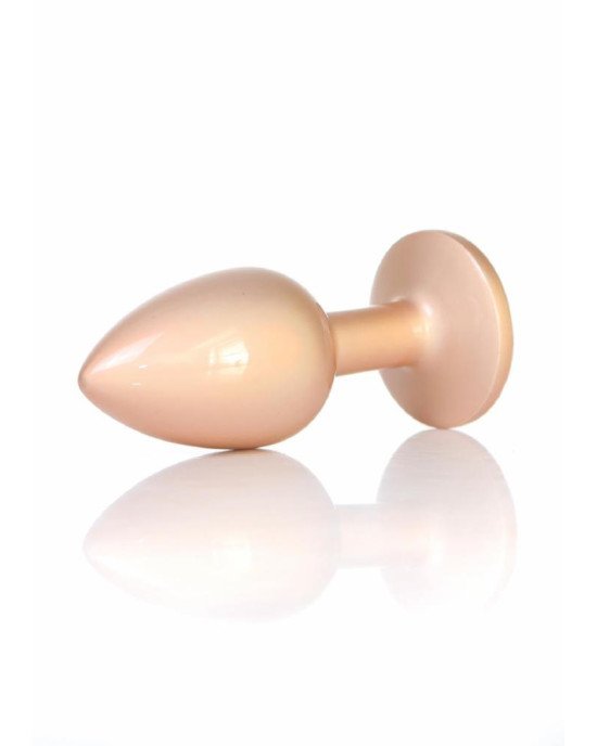 Анальна пробка - Jewellery Pearl Gold Plug Clear S Анальна пробка - Jewellery Pearl Gold Plug Clear S