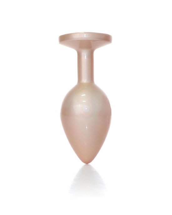 Анальна пробка - Jewellery Pearl Gold Plug Clear M Анальна пробка - Jewellery Pearl Gold Plug Clear M