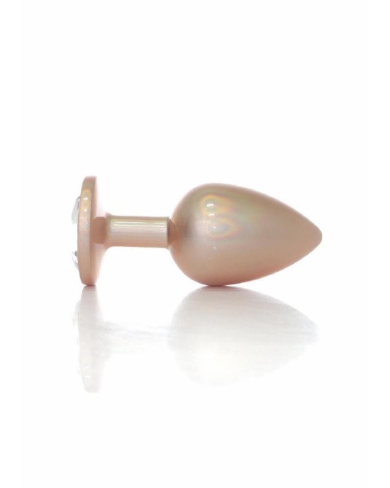 Анальна пробка - Jewellery Pearl Gold Plug Clear L Анальна пробка - Jewellery Pearl Gold Plug Clear L