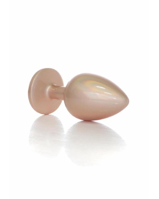Анальна пробка - Jewellery Pearl Gold Plug Clear L Анальна пробка - Jewellery Pearl Gold Plug Clear L