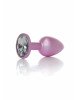 Анальна пробка - Jewellery Pearl Pink Plug Clear S Анальна пробка - Jewellery Pearl Pink Plug Clear S