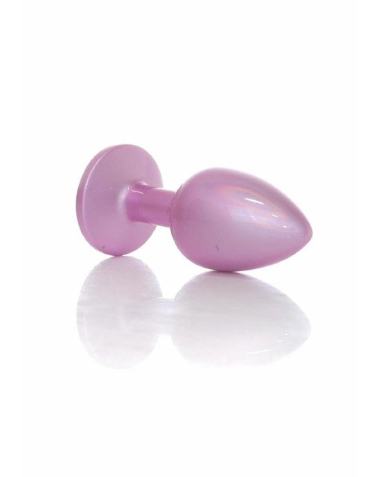 Анальна пробка - Jewellery Pearl Pink Plug Clear S Анальна пробка - Jewellery Pearl Pink Plug Clear S