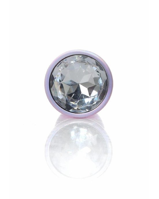 Анальна пробка - Jewellery Pearl Pink Plug Clear S Анальна пробка - Jewellery Pearl Pink Plug Clear S