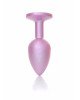 Анальна пробка - Jewellery Pearl Pink Plug Clear S Анальна пробка - Jewellery Pearl Pink Plug Clear S