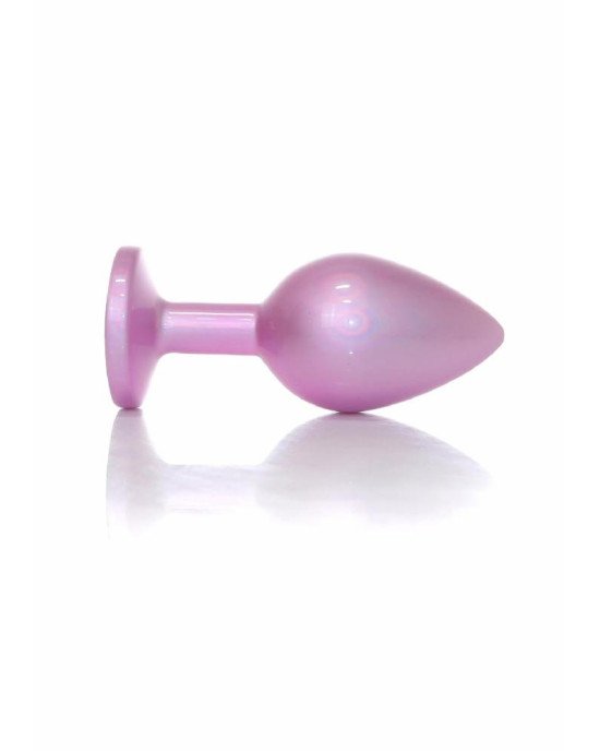 Анальна пробка - Jewellery Pearl Pink Plug Clear M Анальна пробка - Jewellery Pearl Pink Plug Clear M