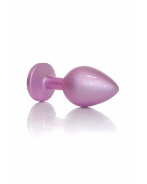 Анальна пробка - Jewellery Pearl Pink Plug Clear M