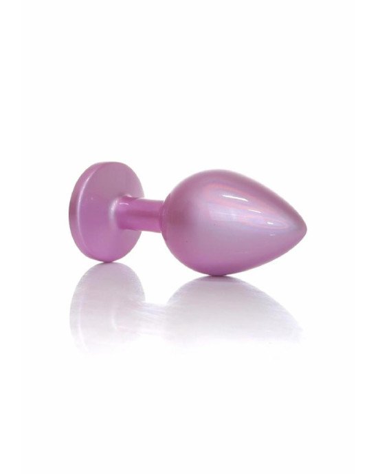 Анальна пробка - Jewellery Pearl Pink Plug Clear M Анальна пробка - Jewellery Pearl Pink Plug Clear M