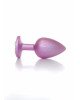 Анальна пробка - Jewellery Pearl Pink Plug Clear L