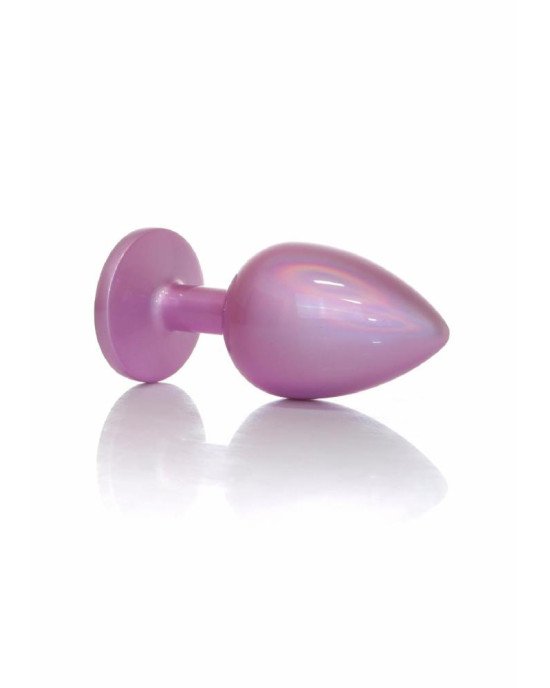 Анальна пробка - Jewellery Pearl Pink Plug Clear L