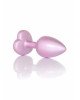 Анальна пробка - Jewellery Pearl Pink Heart Plug Clear S Анальна пробка - Jewellery Pearl Pink Heart Plug Clear S