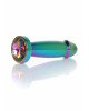 Анальна пробка - Jewellery Multicolour Penis Plug Clear S