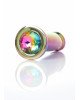 Анальна пробка - Jewellery Multicolour Penis Plug Clear M