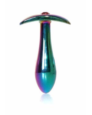Анальна пробка - Jewellery Multicolour Plug Red S