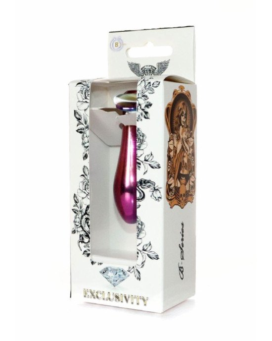 Анальна пробка - Jewellery Multicolour Plug Red S Анальна пробка - Jewellery Multicolour Plug Red S