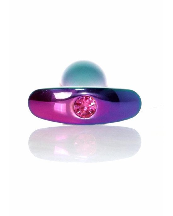 Анальна пробка - Jewellery Multicolour Plug Pink M Анальна пробка - Jewellery Multicolour Plug Pink M