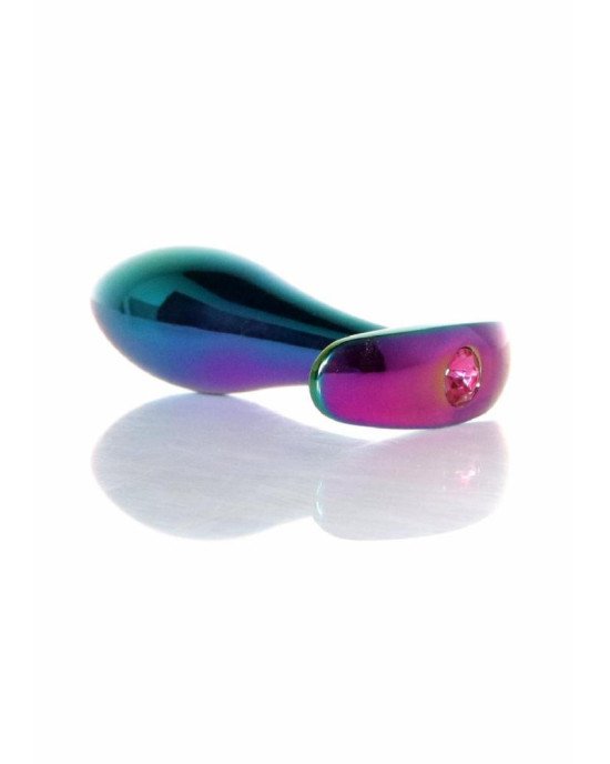 Анальна пробка - Jewellery Multicolour Plug Pink M Анальна пробка - Jewellery Multicolour Plug Pink M