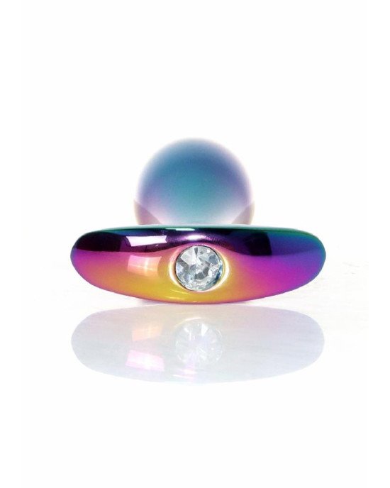 Анальна пробка - Jewellery Multicolour Plug Clear L Анальна пробка - Jewellery Multicolour Plug Clear L