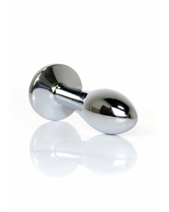 Анальна пробка - Jewellery Silver Plug Clear S Анальна пробка - Jewellery Silver Plug Clear S