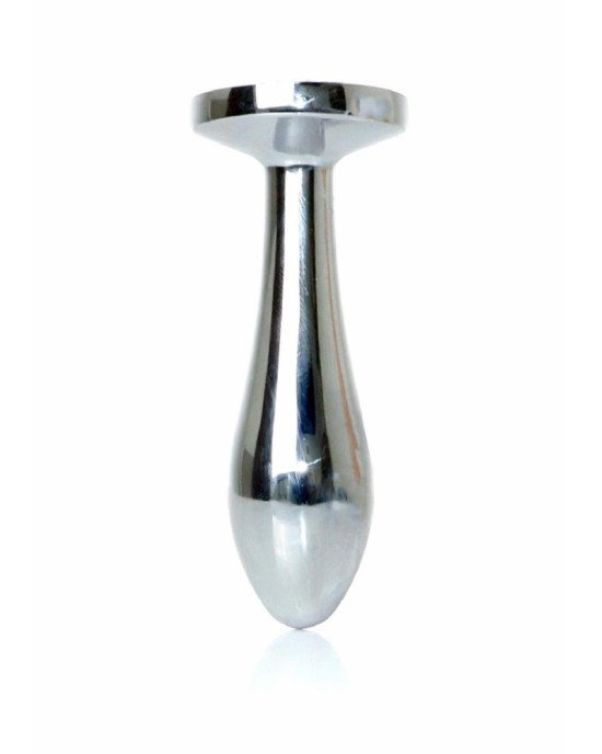 Анальна пробка - Jewellery Silver Plug Clear S Анальна пробка - Jewellery Silver Plug Clear S