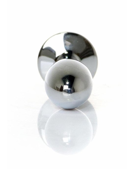 Анальна пробка - Jewellery Silver Plug Clear S Анальна пробка - Jewellery Silver Plug Clear S