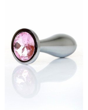Анальна пробка - Jewellery Silver Plug M Pink