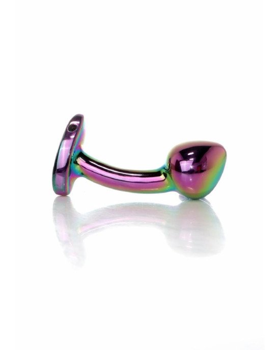 Анальна пробка - Jewellery Multicolour Curved Plug S Анальна пробка - Jewellery Multicolour Curved Plug S