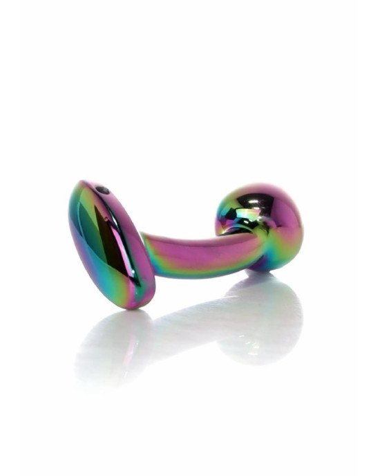 Анальна пробка - Jewellery Multicolour Curved Plug S Анальна пробка - Jewellery Multicolour Curved Plug S