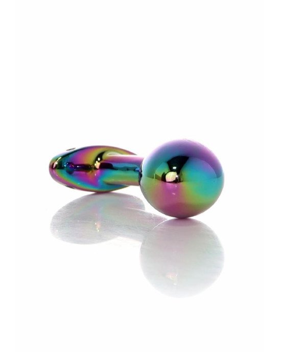 Анальна пробка - Jewellery Multicolour Curved Plug S Анальна пробка - Jewellery Multicolour Curved Plug S