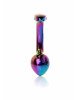 Анальна пробка - Jewellery Multicolour Curved Plug M Анальна пробка - Jewellery Multicolour Curved Plug M