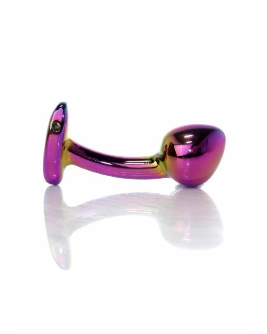 Анальна пробка - Jewellery Multicolour Curved Plug M Анальна пробка - Jewellery Multicolour Curved Plug M