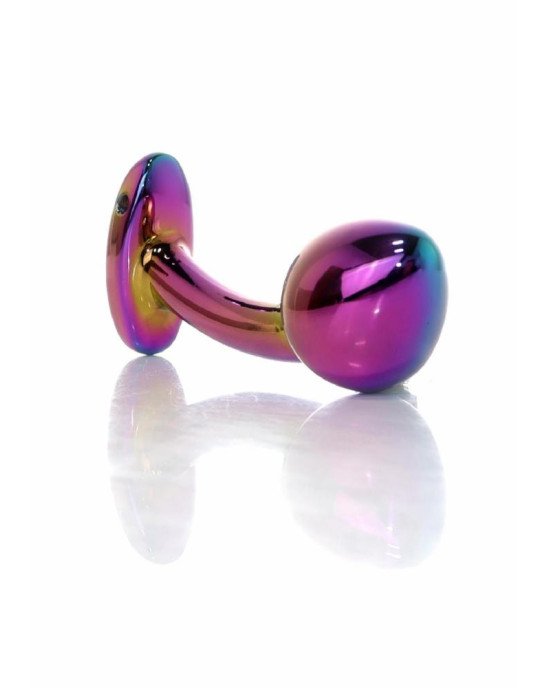 Анальна пробка - Jewellery Multicolour Curved Plug M Анальна пробка - Jewellery Multicolour Curved Plug M