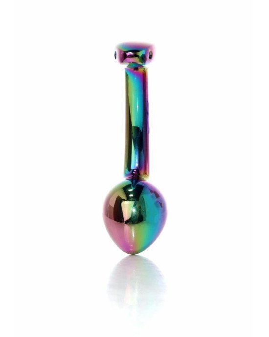 Анальна пробка - Jewellery Multicolour Curved Plug L Анальна пробка - Jewellery Multicolour Curved Plug L
