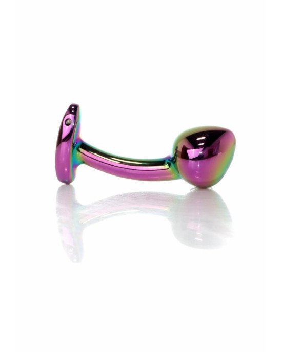 Анальна пробка - Jewellery Multicolour Curved Plug L Анальна пробка - Jewellery Multicolour Curved Plug L