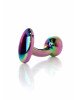 Анальна пробка - Jewellery Multicolour Curved Plug L Анальна пробка - Jewellery Multicolour Curved Plug L