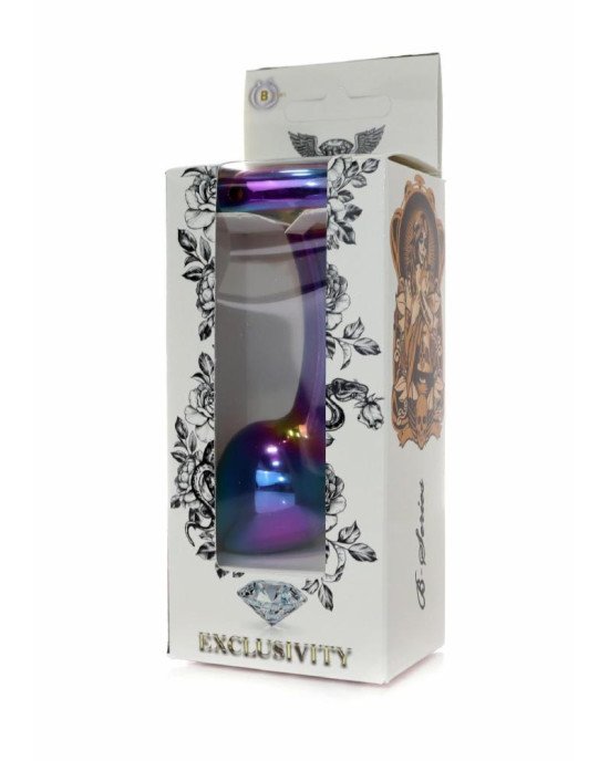 Анальна пробка - Jewellery Multicolour Curved Plug L Анальна пробка - Jewellery Multicolour Curved Plug L