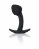 Анальна пробка - Silicone Black Curved Plug S Анальна пробка - Silicone Black Curved Plug S