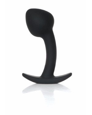 Анальна пробка - Silicone Black Curved Plug M