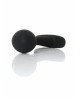 Анальна пробка - Silicone Black Curved Plug M Анальна пробка - Silicone Black Curved Plug M