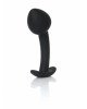 Анальна пробка - Silicone Black Curved Plug L Анальна пробка - Silicone Black Curved Plug L