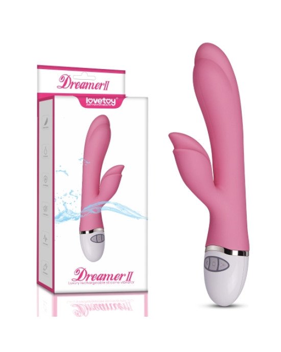Вібратор - Dreamer II Rechargeable Vibrator Pink Вібратор - Dreamer II Rechargeable Vibrator Pink