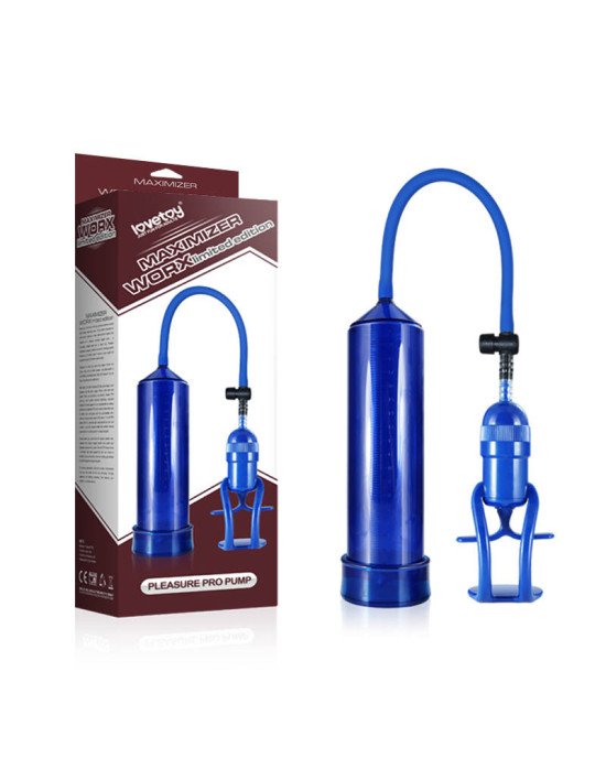 Вакуумна помпа - Maximizer Worx Limited Edition Pump Blue Вакуумна помпа - Maximizer Worx Limited Edition Pump Blue