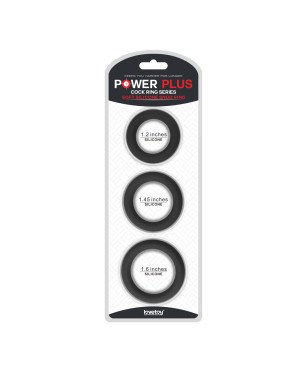 Ерекційні кільця - Power Plus Soft Silicone Snug Ring Black