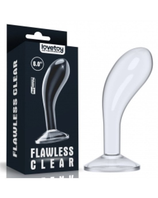 Анальна пробка - Flawless Clear Prostate Plug 6 Анальна пробка - Flawless Clear Prostate Plug 6