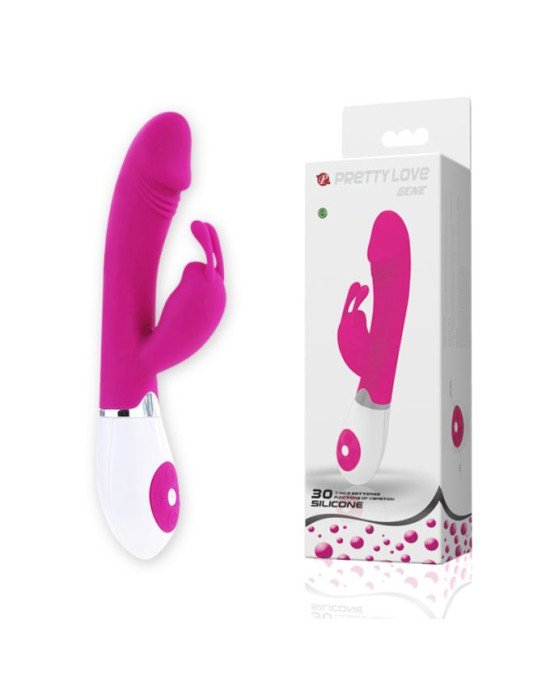 Вібратор - Pretty Love Gene Vibrator Light Pink Вібратор - Pretty Love Gene Vibrator Light Pink
