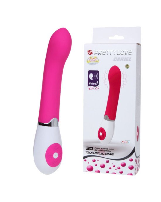 Вібратор - Pretty Love Daniel Vibrator Pink Вібратор - Pretty Love Daniel Vibrator Pink