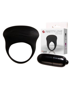 Ерекційне кільце - Pretty Love Bertram Penis Ring Black