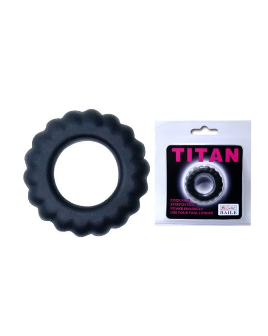 Ерекційне кільце - TITAN Cock Ring Pink Ерекційне кільце - TITAN Cock Ring Pink
